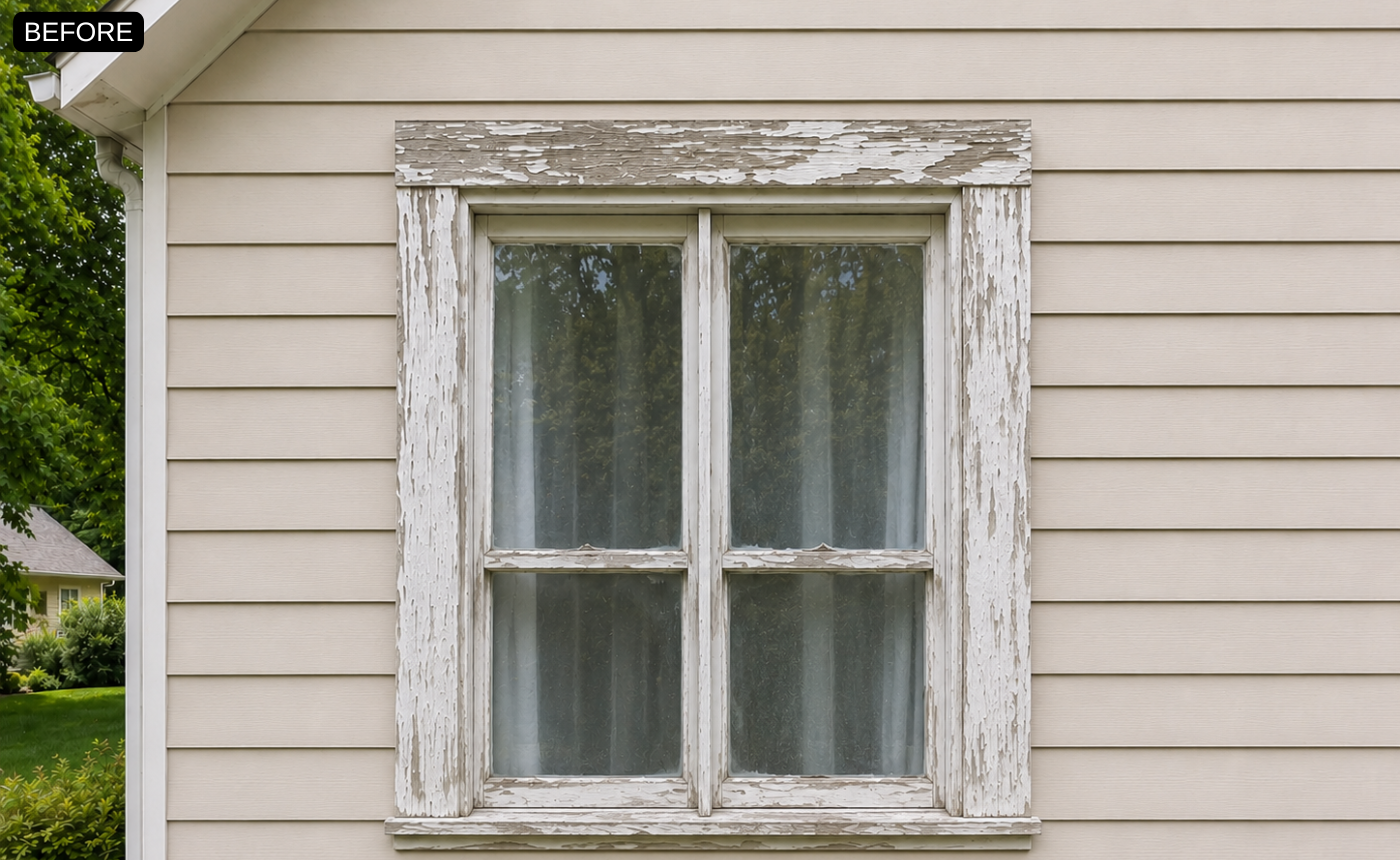 Before Window Repair