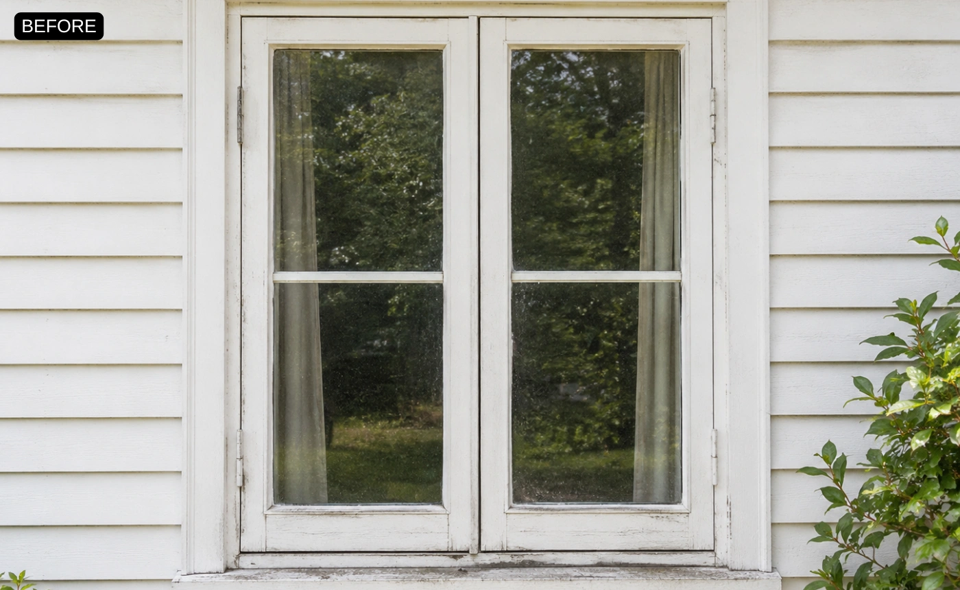 Before Window Repair