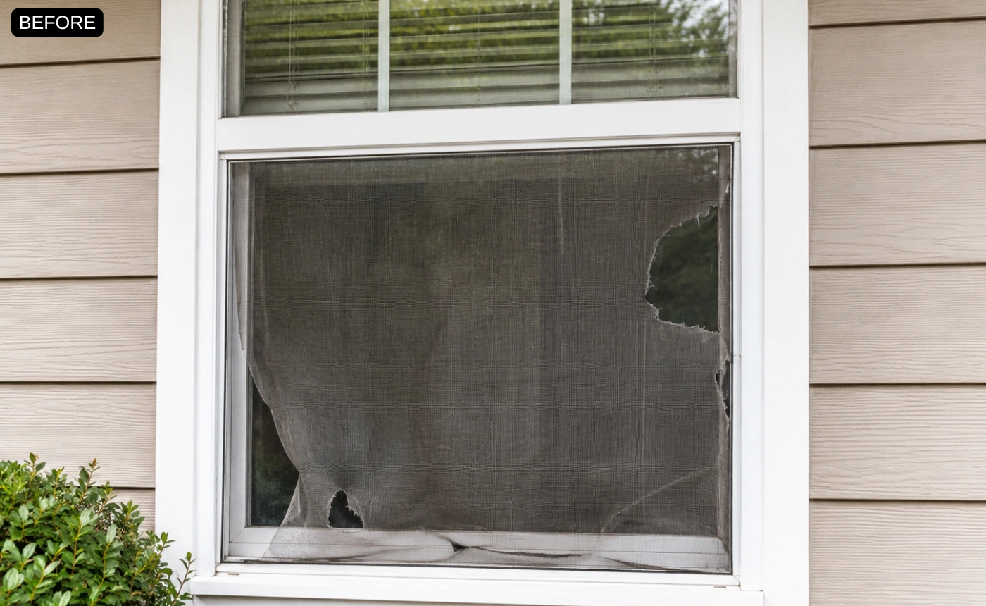 Before Window Repair