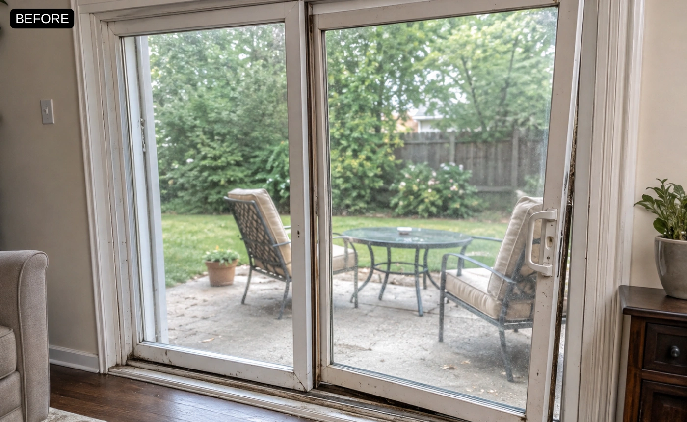 Before Window Repair