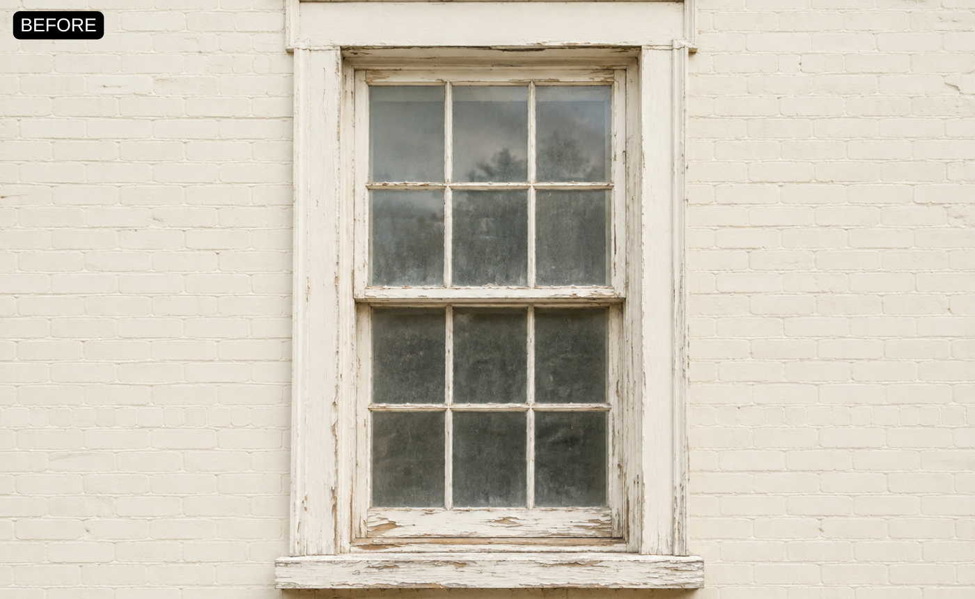 Before Window Repair