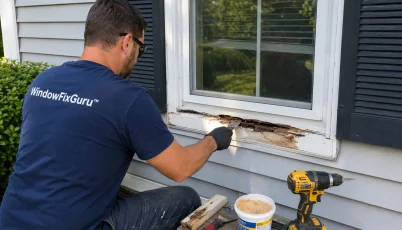 Older Wooden Window Repair
